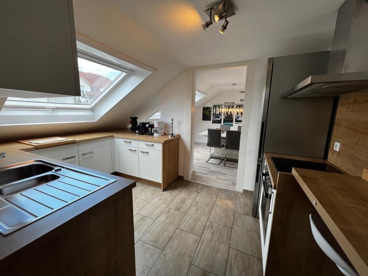 Ferienwohnung Schlueter Nußloch エクステリア 写真